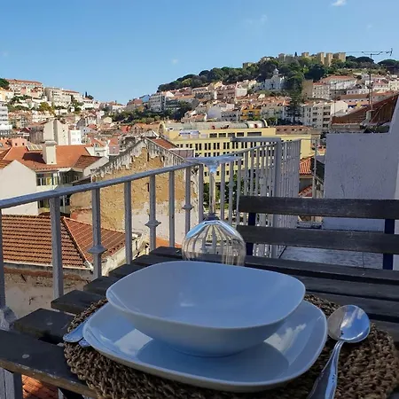 דירה Amazing Downtown With Small Balcony With View Over The Castle *